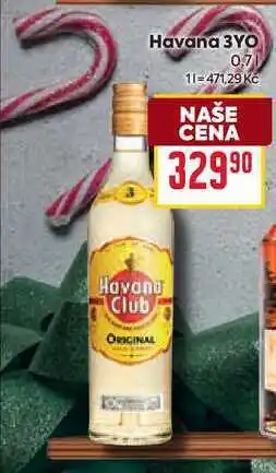 Billa Havana 3YO 0,7l nabídka