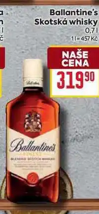 Billa Ballantine's Skotská whisky 0,7l nabídka