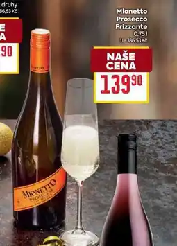 Billa Mionetto Prosecco Frizzante 0,75l nabídka