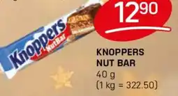 Flop Knoppers nut bar nabídka