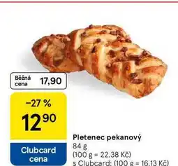 Tesco Pletenec pekanový, 84 g nabídka