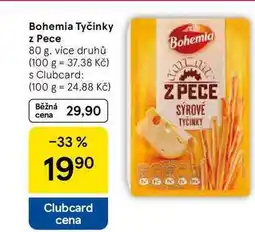 Tesco Bohemia Tyčinky z Pece, 80 g nabídka