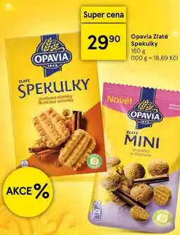 Tesco Opavia Zlaté Spekulky, 160 g nabídka
