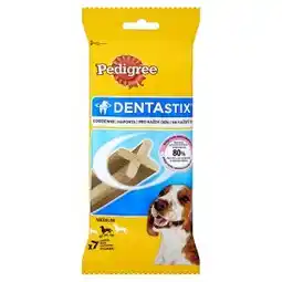Tesco Pedigree Dentastix Medium 7 tyčinek 180g nabídka