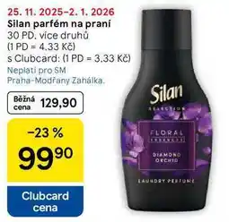 Tesco Silan parfém na praní, 30 PD, více druhů nabídka
