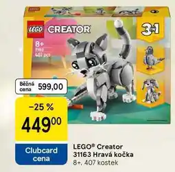 Tesco LEGO Creator 31163 Hravá kočka 8+, 407 kostek nabídka