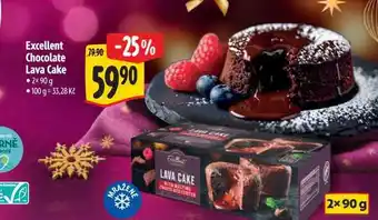Excellent Chocolate Lava Cake 2× 90g