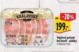 Albert Vepřová pečeně bez kosti - plátky 1kg nabídka