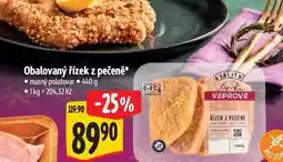 Albert Obalovaný řízek z pečeně 440 g nabídka