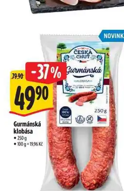 Albert Gurmánská klobása 250g nabídka
