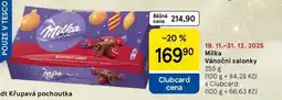 Tesco Milka Vánoční salonky, 255 g nabídka