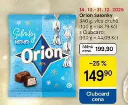 Tesco Orion Salonky, 340 g, více druhů nabídka