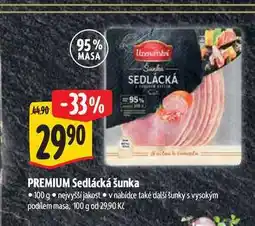 Albert PREMIUM Sedlácká šunka 100 g nabídka