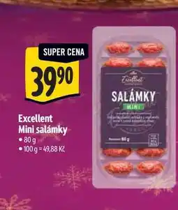 Albert Excellent Mini salámky 80 g nabídka