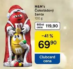 Tesco M&M's Čokoládový Santa, 100 g nabídka