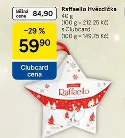 Tesco Raffaello Hvězdička, 40 g nabídka
