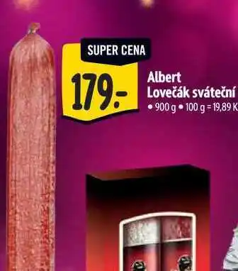 Albert Albert Lovečák sváteční 900 g nabídka