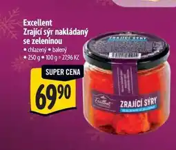 Albert Excellent Zrající sýr nakládaný se zeleninou 250 g nabídka