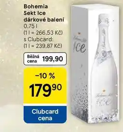 Tesco Bohemia Sekt Ice dárkové balení, 0.75 l nabídka