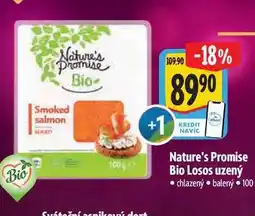 Albert Nature's Promise Bio Losos uzený 100 g nabídka