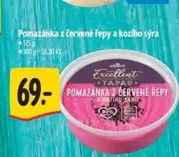 Albert Pomazánka z červené řepy a kozího sýra 125 g nabídka