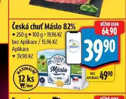 Albert Česká chuť Máslo 82% 250 g nabídka