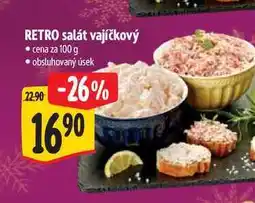 Albert RETRO salát vajíčkový 100 g nabídka