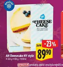 Albert AH Cheesecake NY style 450 g nabídka