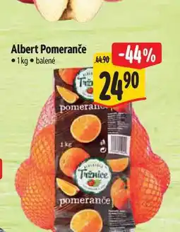 Albert Albert Pomeranče 1kg nabídka