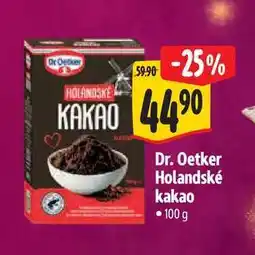 Albert Dr. Oetker Holandské kakao 100 g nabídka