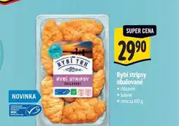 Albert Rybí stripsy obalované 100 g nabídka