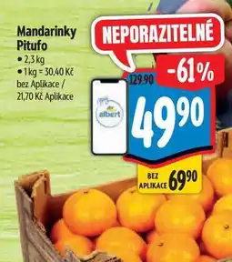 Albert Mandarinky Pitufo 2,3 kg nabídka