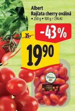 Albert Albert Rajčata cherry oválná 250 g nabídka