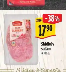 Albert Sládkův salám 100 g nabídka