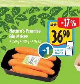 Albert Nature's Promise Bio Mrkev 750 g nabídka