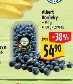 Albert Albert Borůvky 250 g nabídka