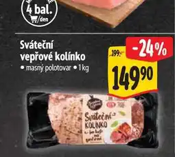 Albert Sváteční vepřové kolínko 1 kg nabídka