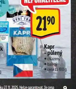 Albert Kapr půlený 100 g nabídka