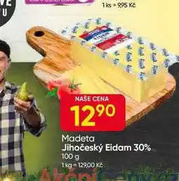 Hruška Madeta Jihočeský Eidam 30% 100 g nabídka