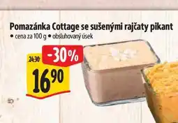 Albert Pomazánka Cottage se sušenými rajčaty pikant 100 g nabídka