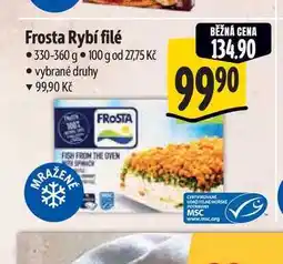 Albert Frosta Rybí filé 330-360 g nabídka