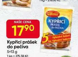 Hruška Vitana Kypřící prášek do pečiva 5×13 g nabídka