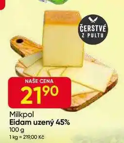 Hruška Milkpol Eidam uzený 45% 100 g nabídka