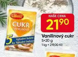 Hruška Vitana Vanilinový cukr 5×20 g nabídka