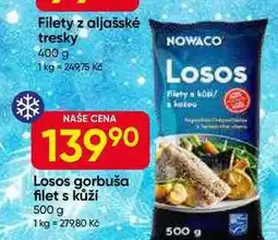 Hruška NOWACO Losos gorbuša filet s kůží 500 g nabídka