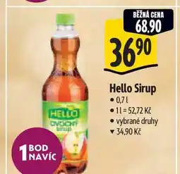 Albert Hello Sirup 0,71 nabídka