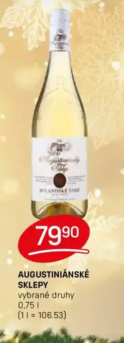Flop Augustiniánské sklepy nabídka
