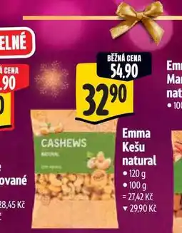 Albert Emma Kešu natural 120 g nabídka