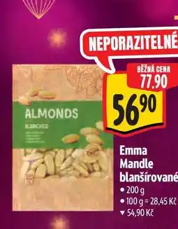 Albert Emma Mandle blanšírované 200 g nabídka