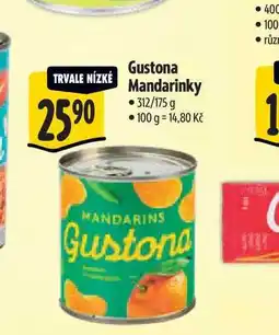 Albert Gustona Mandarinky 312/175 g nabídka